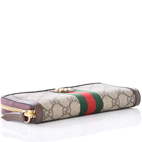 gucci ophidia gg chain wallet|gucci zip around wallet men's.